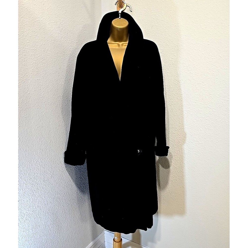 Kerrybrooke Vintage Mongolian Cashmere Overcoat Sz XL Sears 1960s Wool Old Money